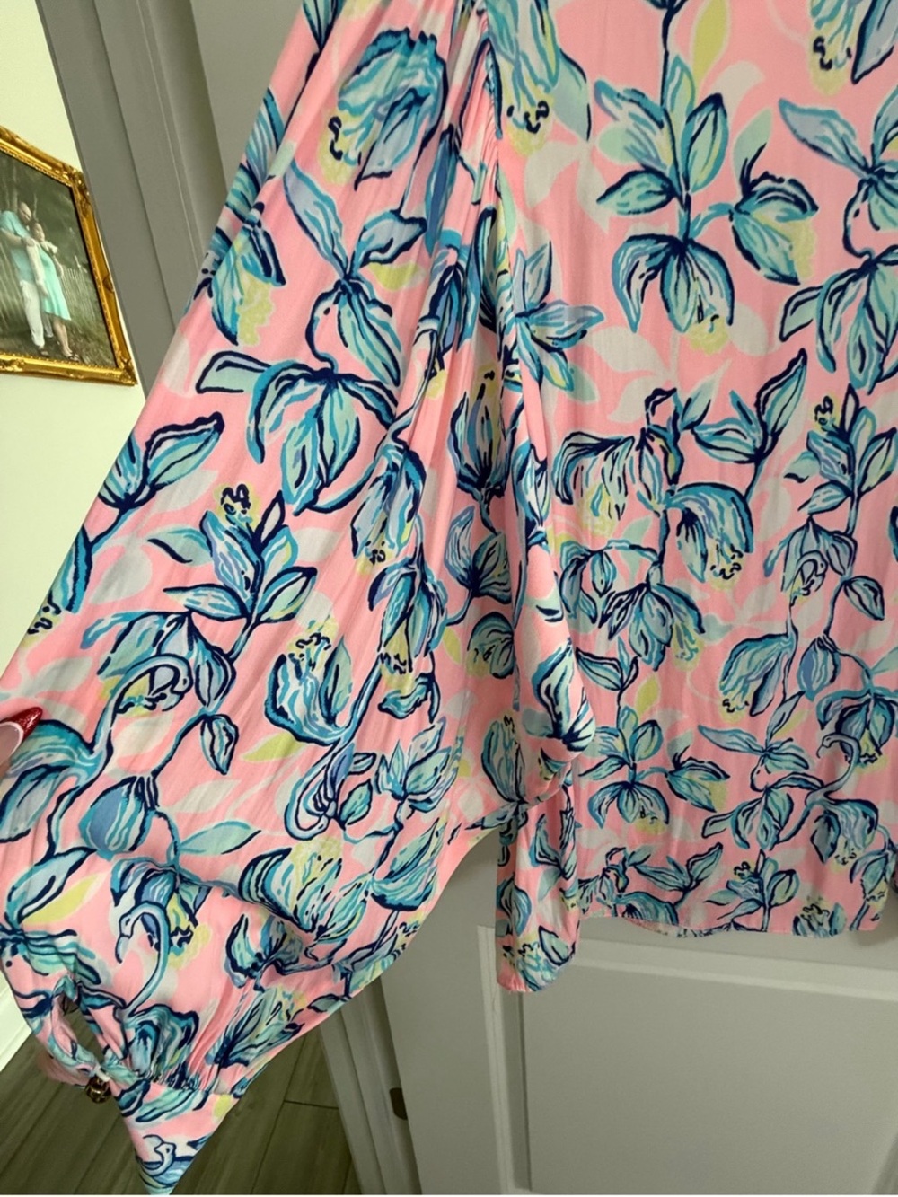 NWOT Lilly Pulitzer Maisel Top featuring a long-sleeve design - Picture 7 of 9